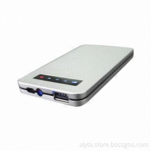 6,000mAh Source Portable Power, Touch Screen Power Bank with Aluminum Alloy Shell